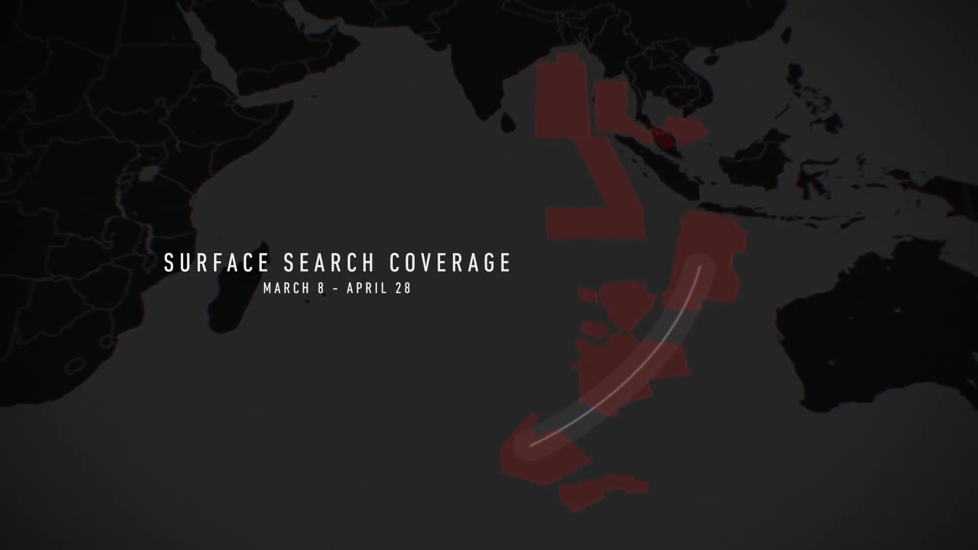 Area Pencarian MH370 Yang Hilang