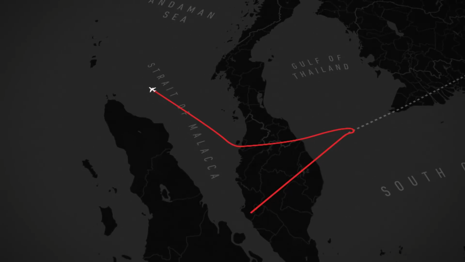 Rute Pencarian MH370 Menurut Militer