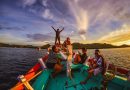 Sunset with Crew at Labuan Bajo