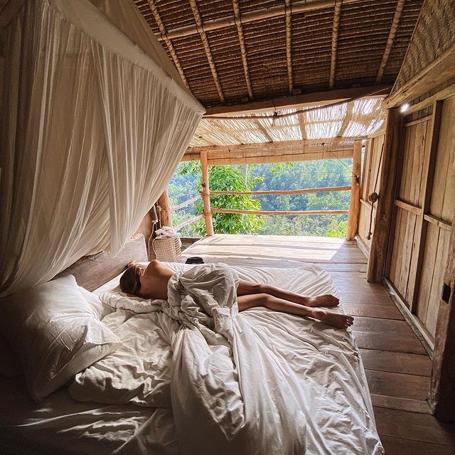 Master Bed with View